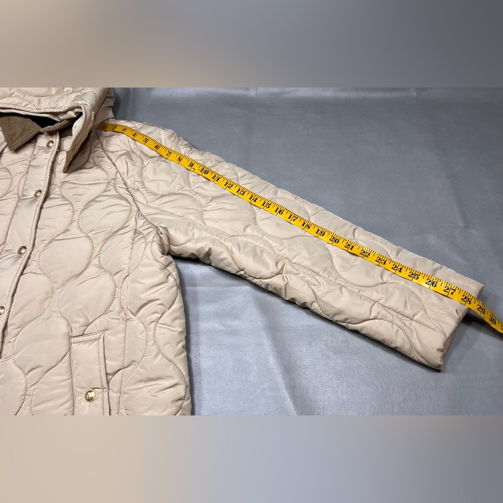 J Crew Stowe Puffer Jacket Primaloft Removeable Hood Size Medium #CD108 - Picture 15 of 15